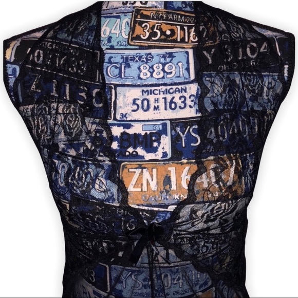 Plunge Neckline Maxi Lace w/ Matching Thong NWT - Picture 3 of 9